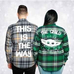 Cakeworthy Baby Yoda Flannel